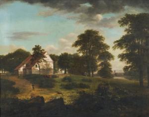 Landschaft, Flämische Schule, 18. Jahrhundert